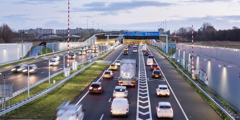 Ketheltunnel snelweg A4